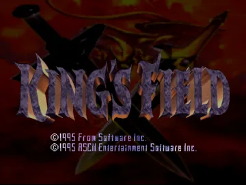 Kings Field (US) screen shot title